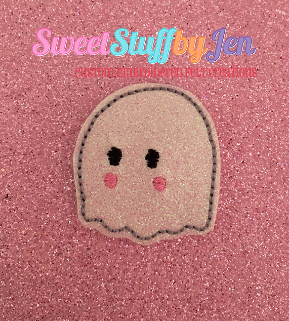 SSBJ Pink Hallow GHOST Embroidery File
