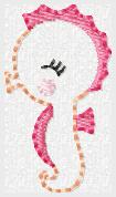 Sally Seahorse Embroidery File