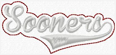 Sooners Glam Band Embroidery File