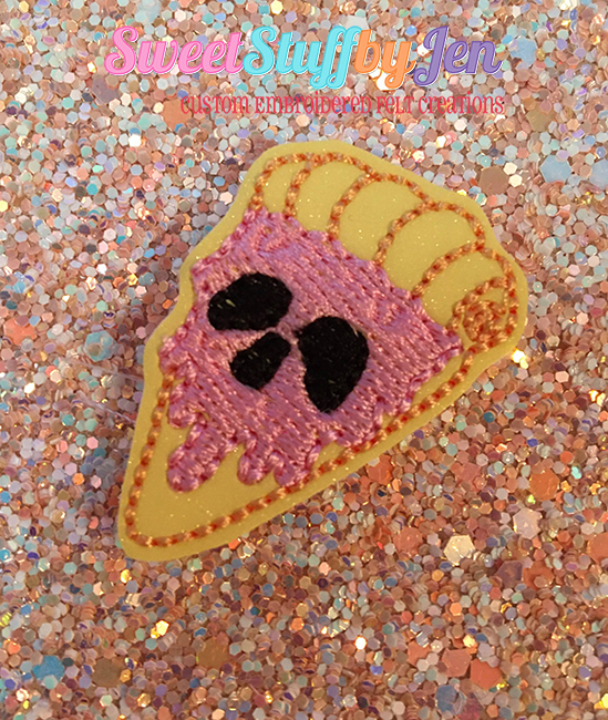 SSBJ Spooky Pizza Embroidery File