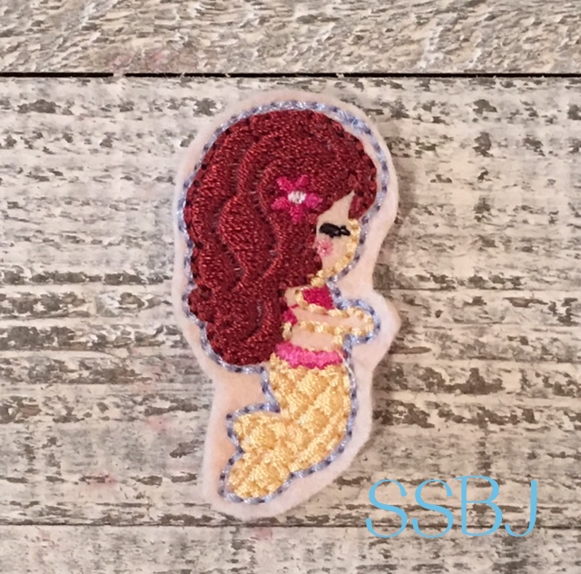 SSBJ Sweet Mermaid Embroidery File