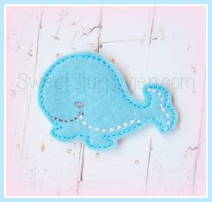 Wendy Whale Embroidery File