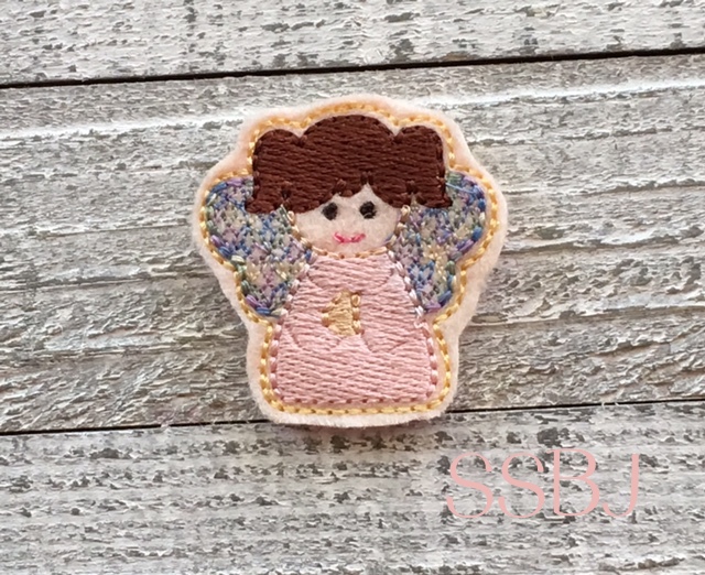 SSBJ Angel Girl Embroidery File