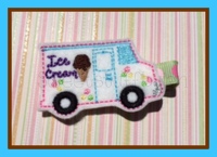 Ice Cream Truck Embroidery File