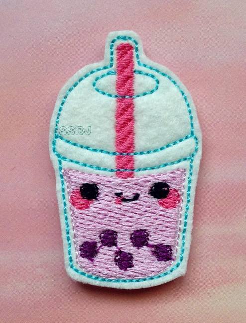 Smoothie Embroidery File